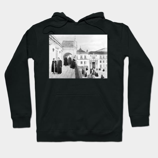 The Serenade (University of Coimbra) Monochrome Edition Hoodie by PrivateVices